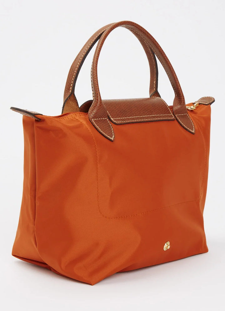 Longchamp Le Pliage Original handtas S met leren details