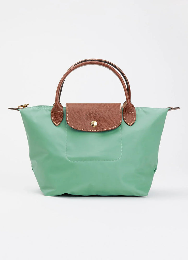 Longchamp Le Pliage Original handtas S met leren details
