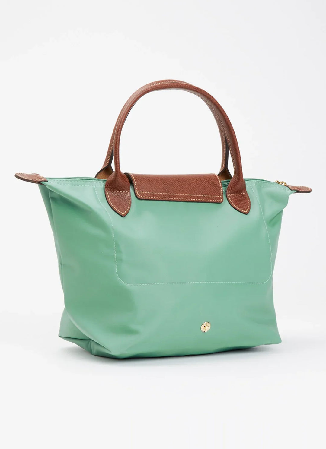 Longchamp Le Pliage Original handtas S met leren details