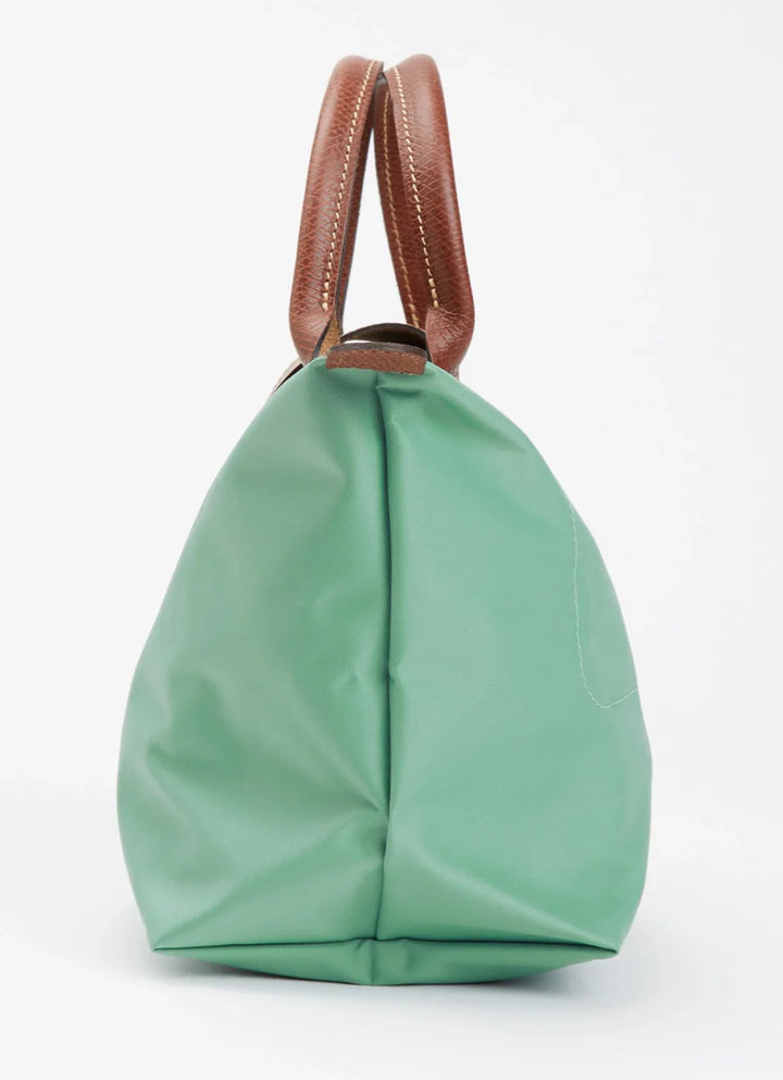 Longchamp Le Pliage Original handtas S met leren details
