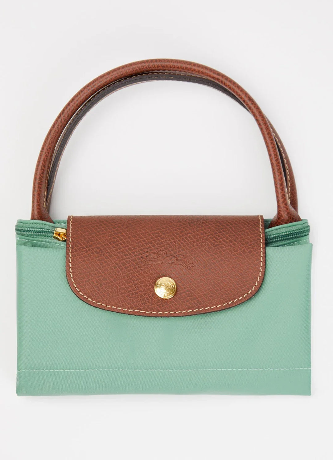 Longchamp Le Pliage Original handtas S met leren details