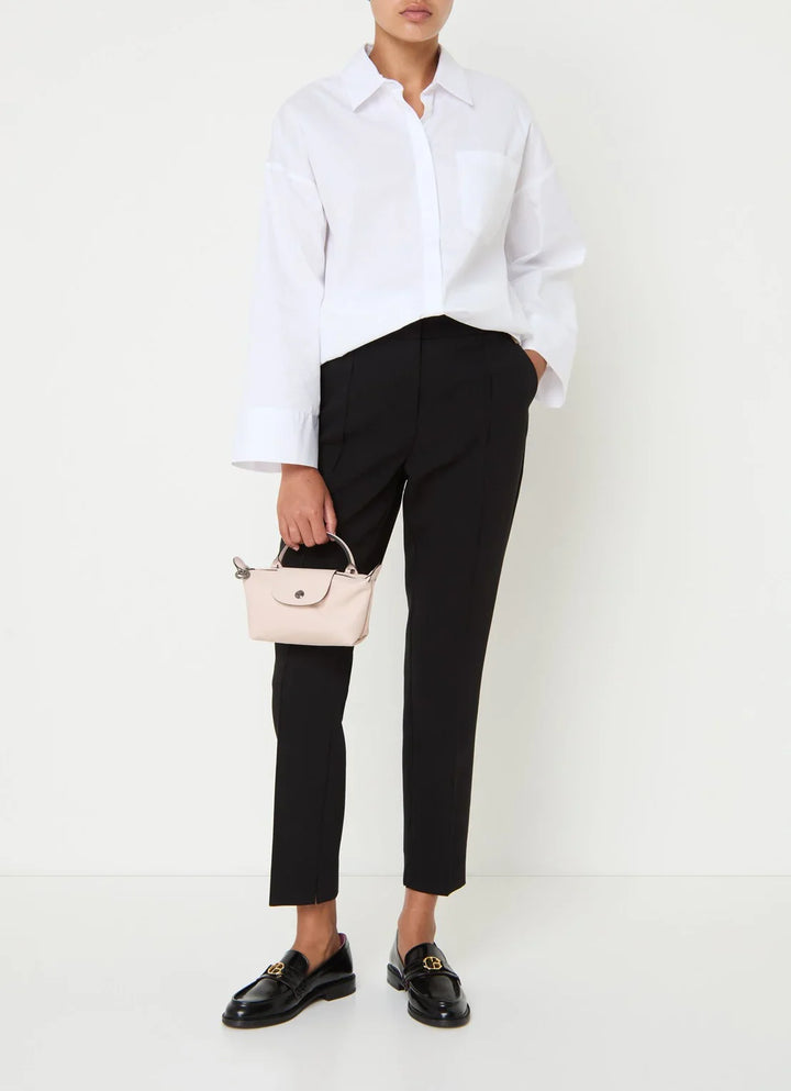 Longchamp Le Pliage Xtra handtas XS van leer met afneembare schouderriem