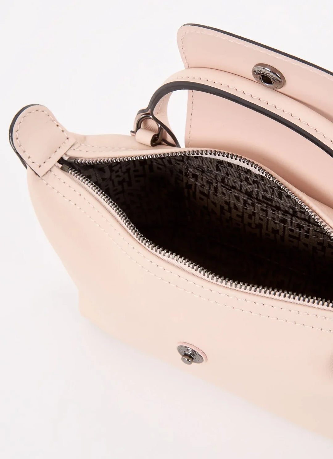 Longchamp Le Pliage Xtra handtas XS van leer met afneembare schouderriem