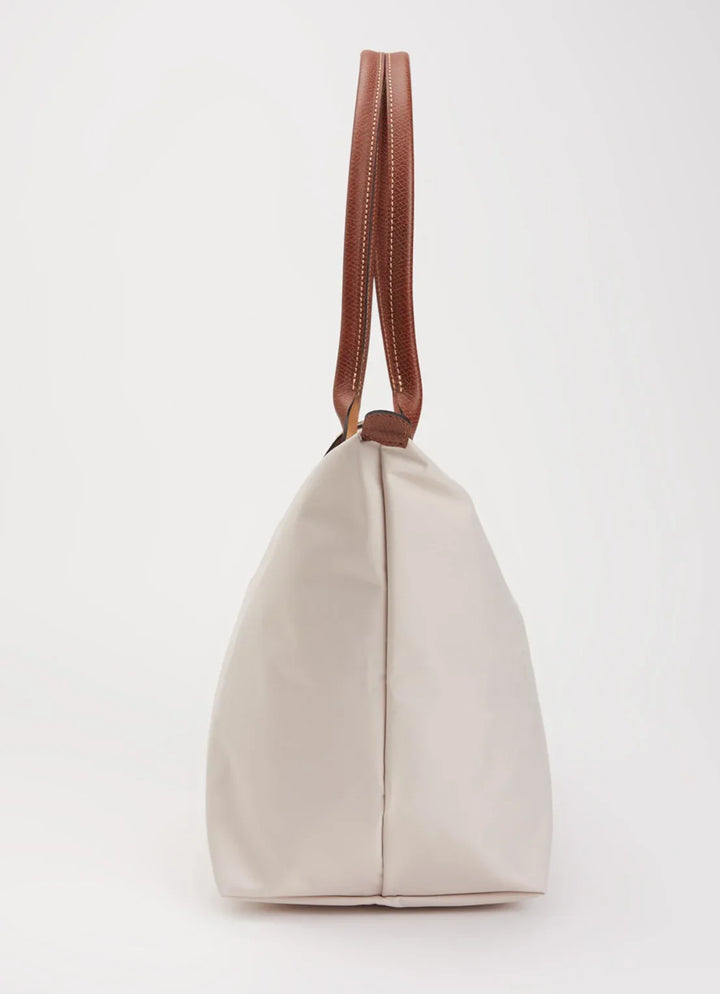 Longchamp Le Pliage Original schoudertas L met leren details