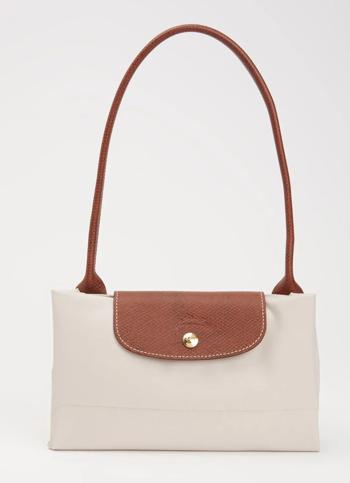 Longchamp Le Pliage Original schoudertas L met leren details