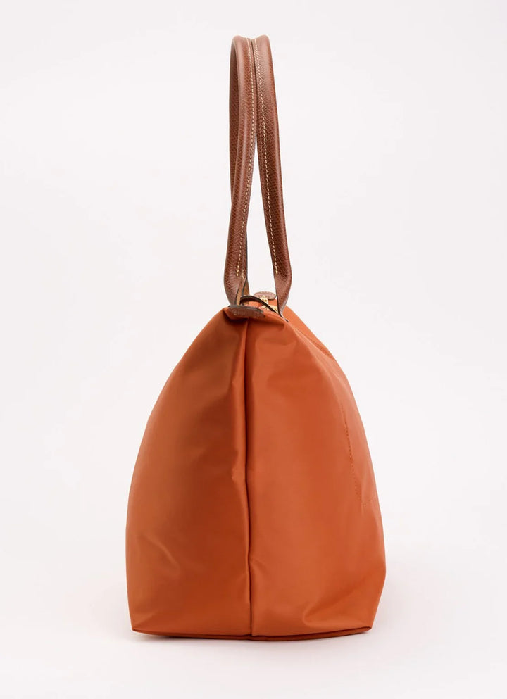 Longchamp Le Pliage Original schoudertas L met leren details