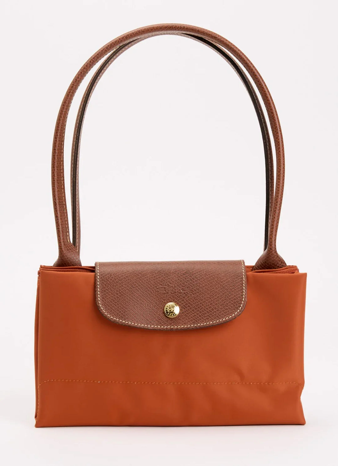 Longchamp Le Pliage Original schoudertas L met leren details