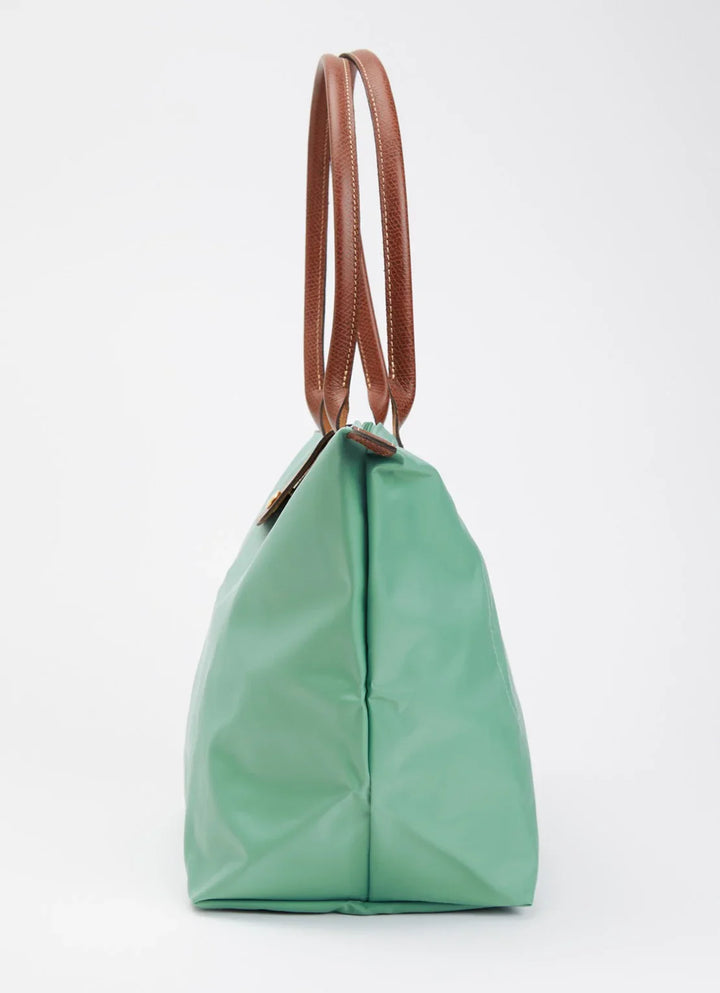 Longchamp Le Pliage Original schoudertas L met leren details