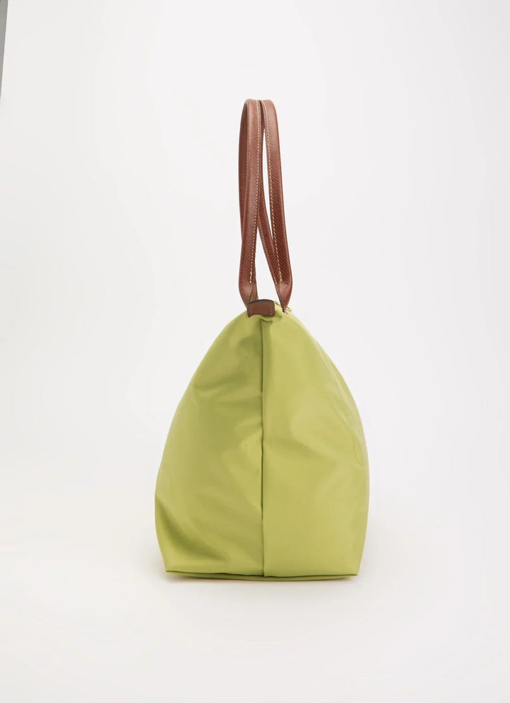Longchamp Le Pliage Original schoudertas L met leren details