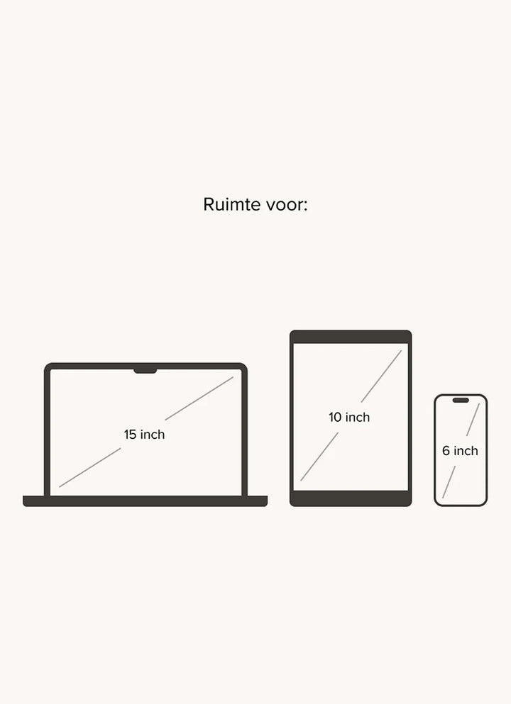 Longchamp Le Slouchy schoudertas schoudertas M met leren details