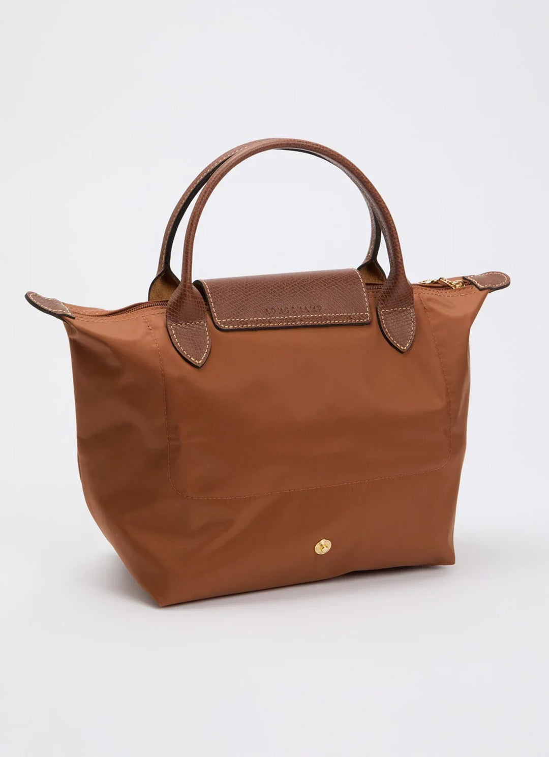 Longchamp Le Pliage Original handtas S met leren details