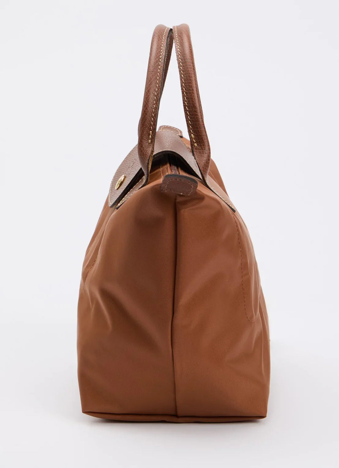 Longchamp Le Pliage Original handtas S met leren details